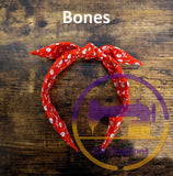 Skull and Crossbones Print Headband