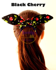 Scrunchies: Top Knot Bow Scrunchies