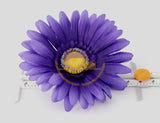 Purple Gerbera Daisy Hair Clip