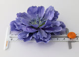 Purple Itoh Peony Hair Clip