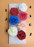 Rose Hair Pins