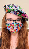 Sugar Skull Print Face Mask