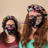 Sugar Skull Print Face Mask