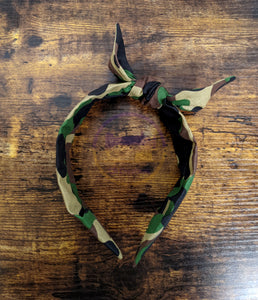 Camouflage Print Headband