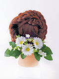 White Daisy Hair Pins