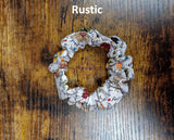 Rustic Scrunchies