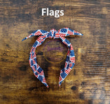 Americana Style Print Headband