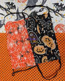 Halloween Print Pleated Face Mask