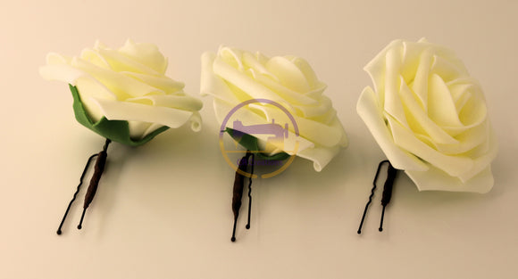 Rose Hair Pins