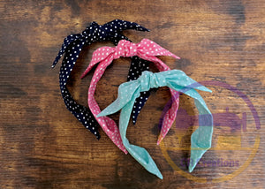 Polka Dots Print Headband