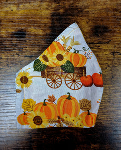 Autumn Print Face Mask