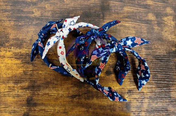 Americana Style Print Headband