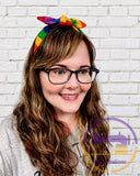 Rainbow Bandana Headband