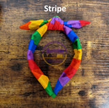 Rainbow Bandana Headband