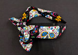 Sugar Skull Top Knot Headband