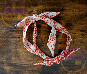 Candy Canes Peppermint Headband