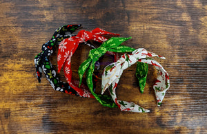 Christmas Print Headband