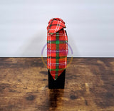 Christmas Plaid Headband