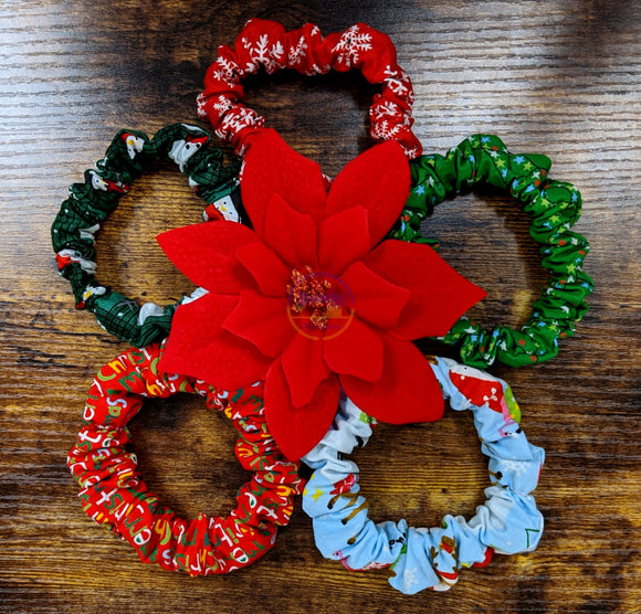 Christmas Scrunchies